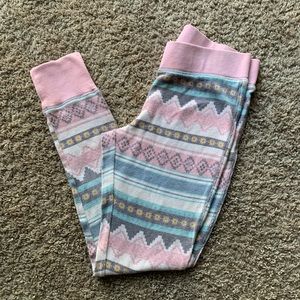 Victoria’s Secret Thermal Aztec Pajama Pants